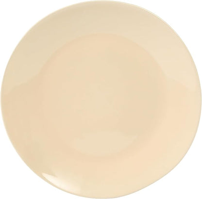 Bloomhouse - Two Time Oprah's Favorite Things Winner - Montecito Breeze 16 Piece (Service for 4) Double Plates and Bowls Stoneware Reactive Glaze Dinnerware Set - Marble Dawn Cream