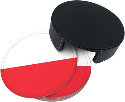 Polish Flag Coasters for Drinks - Image 9