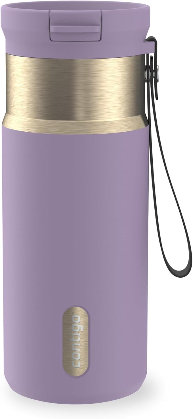 Contigo SnapSeal 16 oz Stainless Steel Vacuum-Insulated Water Bottle by Unknown
