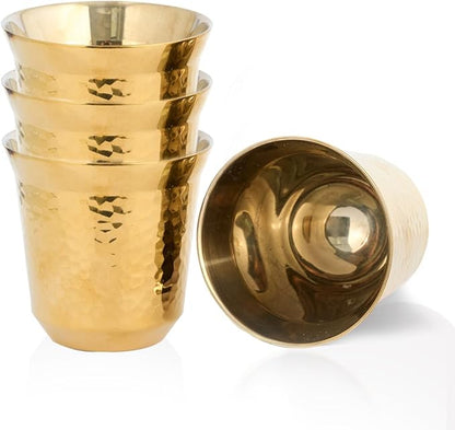 75mL Stainless Steel Espresso Cups by DECOLUSH