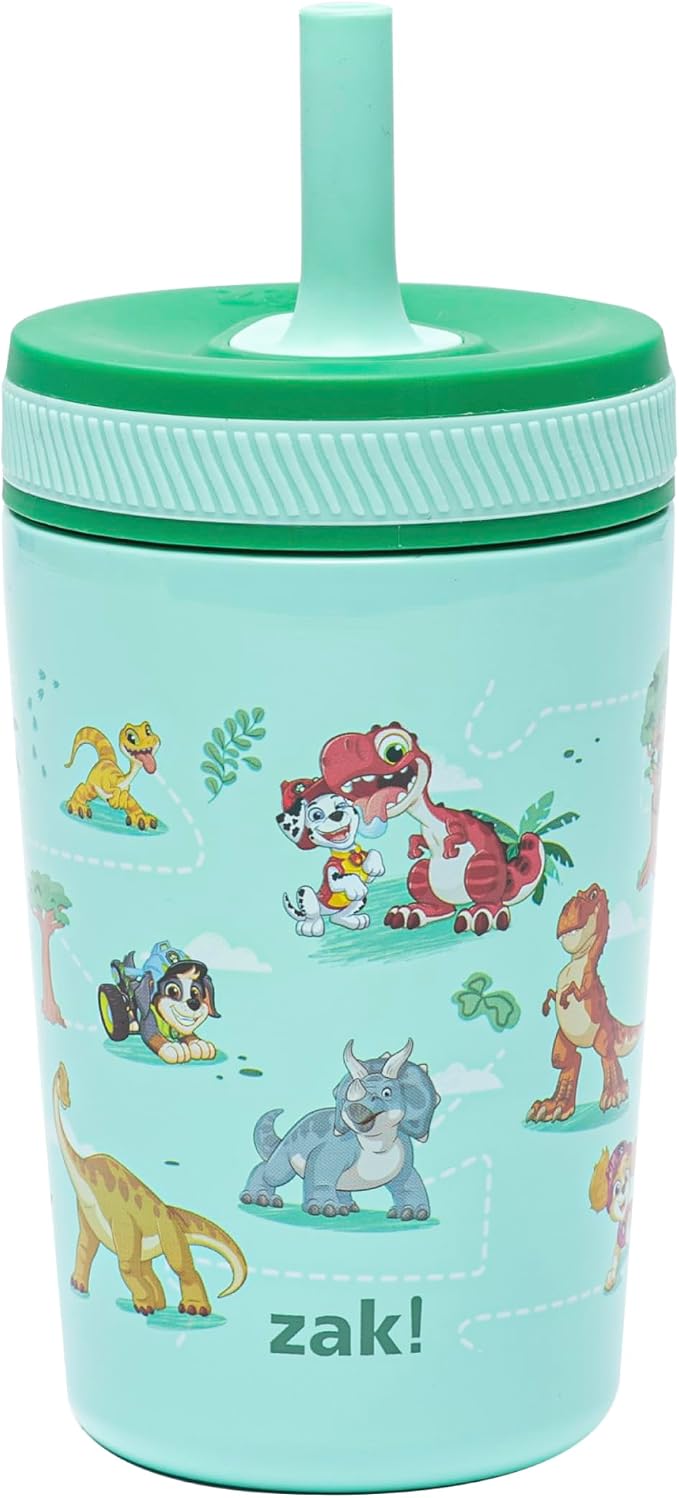 Zak Designs PAW Patrol Kelso 12oz Stainless Steel Leak-Proof Toddler Cup | BPA by ZakDesigns