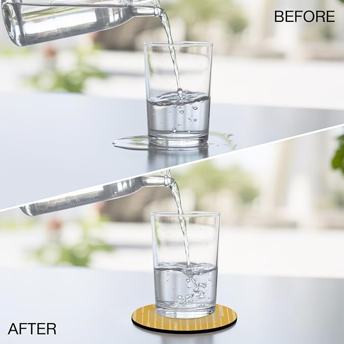 Bohemia Coasters Set of 2, Absorbent Coasters - Image 5