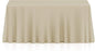Lann's Linens 90 x 156 Inch Rectangular Tablecloth, Washable Polyester Fabric Table Cloth for Dining Tables, Parties, Restaurants, Weddings - Beige