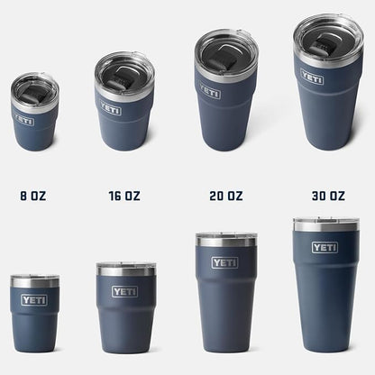 YETI Rambler 16 oz Stackable Tumbler, Vacuum Insulated, Stainless Steel - Image 8