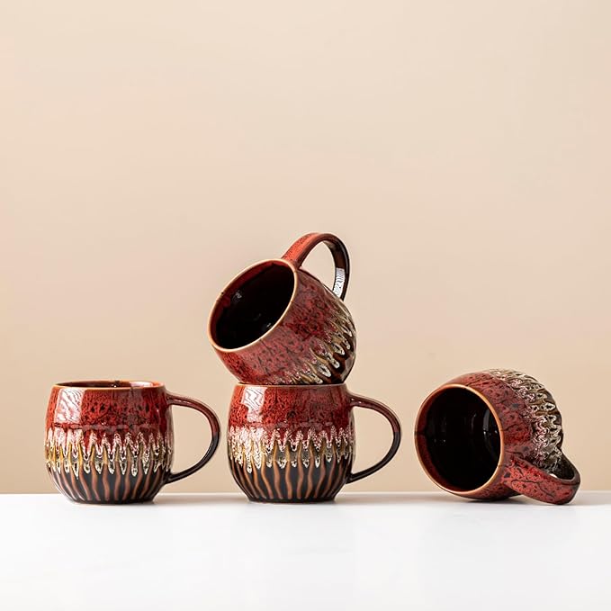 Large Ceramic Coffee Mug - 20oz Big Tea Cup by LPYLXINGYAN