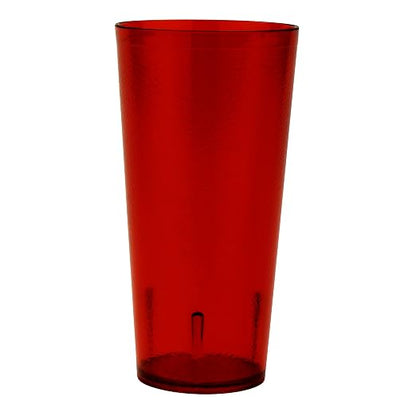 G.E.T. 6624-1-R-EC Heavy-Duty Plastic Restaurant Tumblers, 24 Ounce, - Image 2