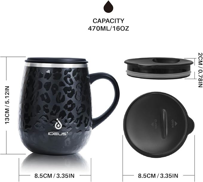 Ideus 16 oz Insulated Coffee Mug - Image 5