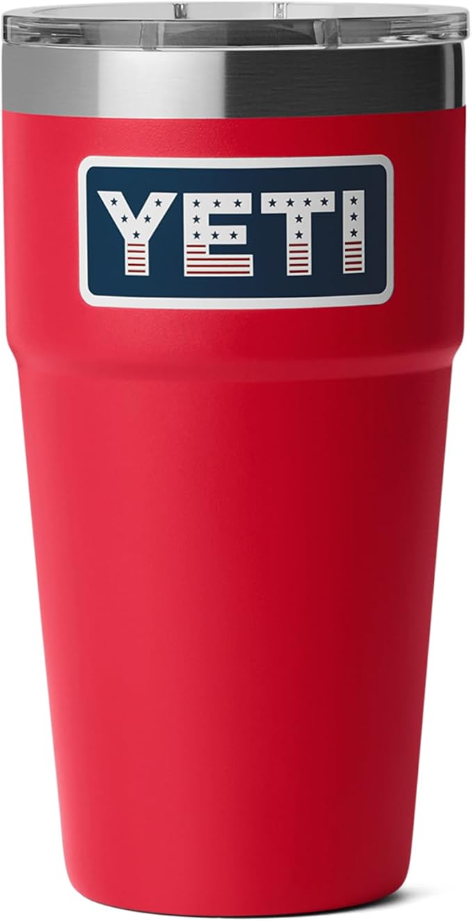 YETI Rambler 20 oz Stackable Tumbler, Stainless Steel, Vacuum Insulated by YETI