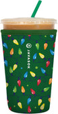 Sok It JavaSok Iced Coffee & Cold Soda Insulated Neoprene Cup Sleeve (Get Lit, Medium: 22-28oz)