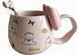 DTI YEOP-Cute Pink Cat Ceramic Coffee Mug by Unknown
