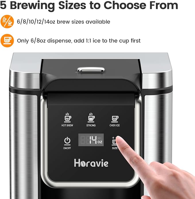 Horavie Single Serve Coffee Maker - Image 5
