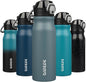 BJPKPK 25 oz Insulated Water Bottle, Stainless Steel Flask | Leak Proof Locking by BJPKPK
