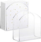 Patelai 2 Pack Crystal Acrylic Clear Napkin Holder by Patelai