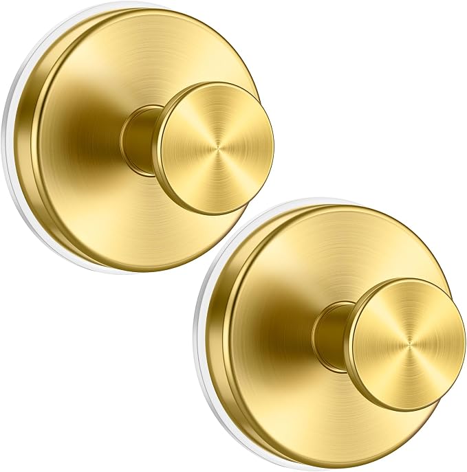 Suction Cup Hooks for Shower, Shower Hooks for Inside Shower, No Drill Bathroom by MOTAIPEAK