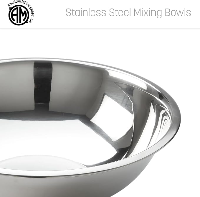 American Metalcraft 16" Stainless Steel Mixing Bowl - Image 5