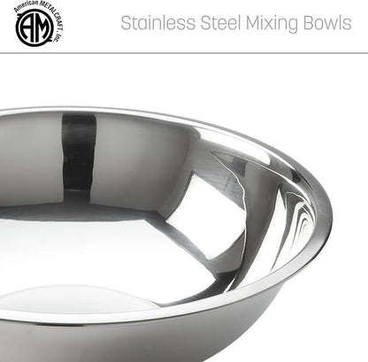 American Metalcraft 16" Stainless Steel Mixing Bowl - Image 5