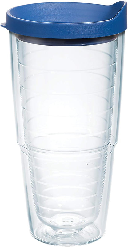 Tervis Clear & Colorful Lidded Made in USA Double Walled Insulated Tumbler by TervisTumblerCompany