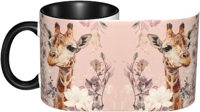 Giraffe Coffee Mug 11 Ounce Mugs Ceramic Tea Cup Drinking Water Cups | Novelty - Image 4