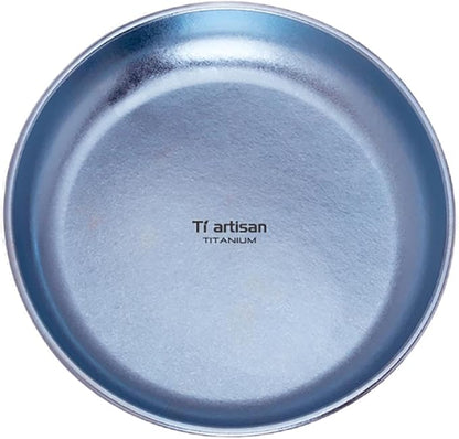 Titanium Plate Camping Picnic Tableware 27fl oz Cooking Utensils Extremely by Tiartisan
