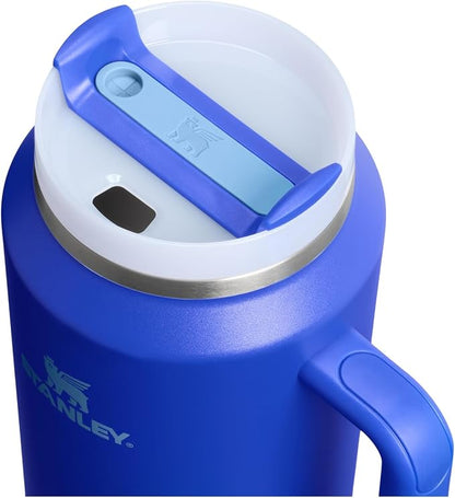 STANLEY Quencher H2.0 Flow State Tumbler, 64 oz, Cobalt | Handle and Straw | - Image 2