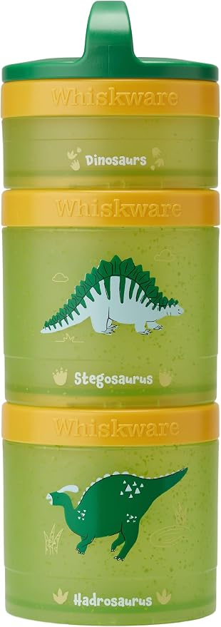 Whiskware Dinosaur Stackable Snack Containers by Whiskware