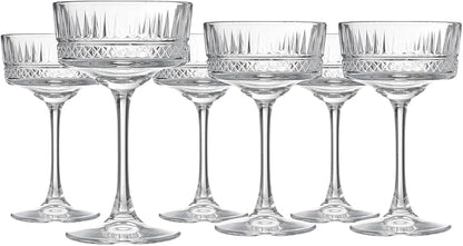 Pasabahce Vintage Coupe Glasses Set Of 6 by Pasabahce