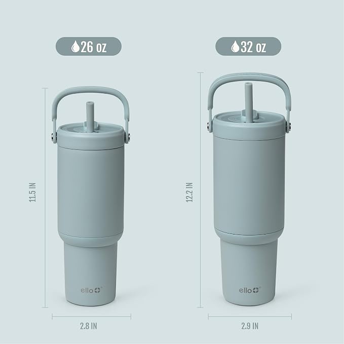 Ello Oasis Go+ 26oz Insulated Stainless Steel Tumbler - Image 7