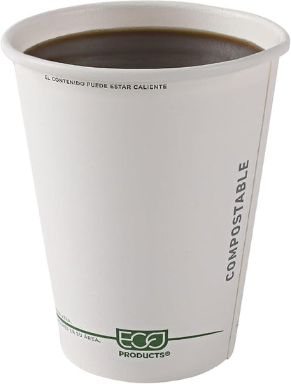 ECO PRODUCTS GreenStripe Disposable Paper Hot Cups, 12 oz - Image 7