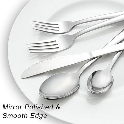 Pleafind 24-Piece Silverware Set - Image 3