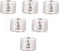 6PCS Hollow Out Napkin Ring Holder by Mtsooning