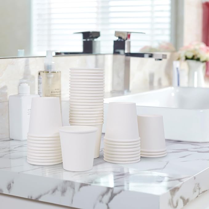 SIUQ 600 Pack 4 OZ Paper Cups, Small Disposable Paper Cups - Image 3