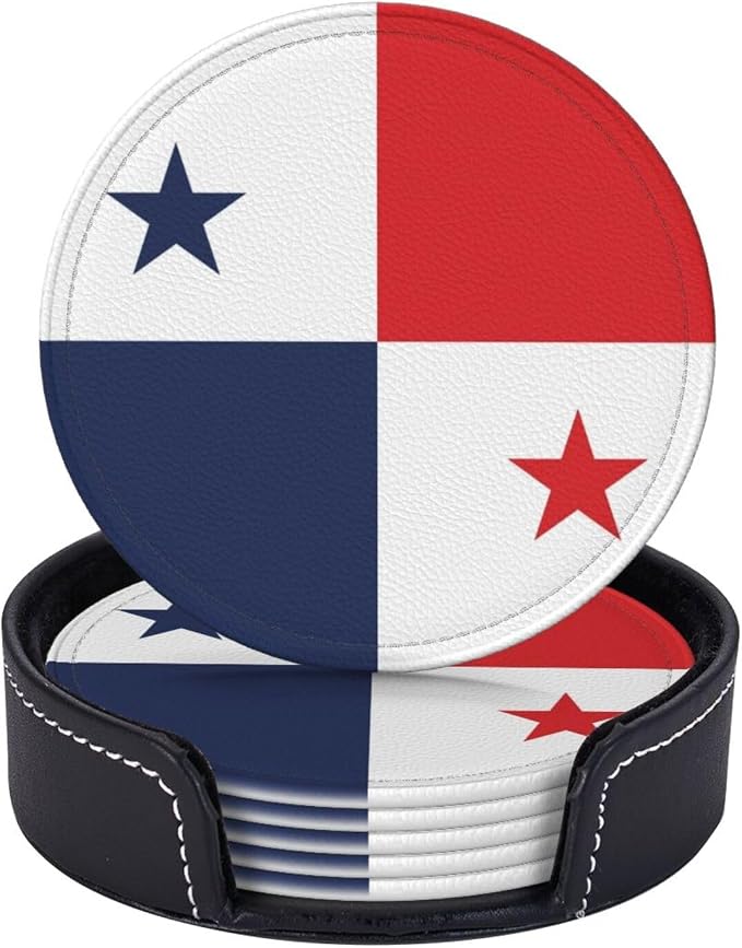 Panama Flag Coasters for Drinks - Image 6