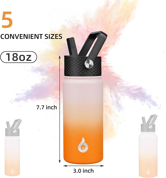 BJPKPK 18oz Insulated Water Bottle - Image 4