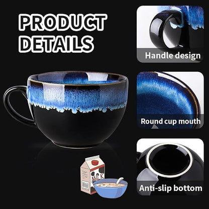 KOOV Ceramic Soup Mug, Soup Bowls - Image 2