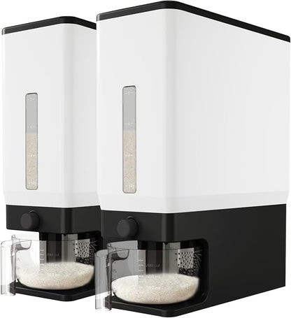 Lifewit Rice Dispenser 25 Lbs, Airtight Storage by Lifewit