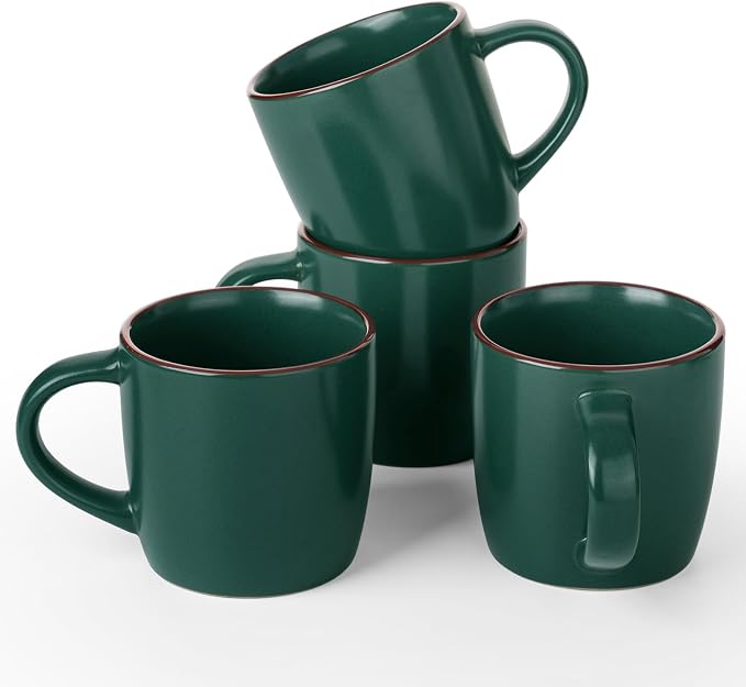 famiware Mercury Coffee Mugs 13 oz, Coffee Mugs Set of 4 by Famiware