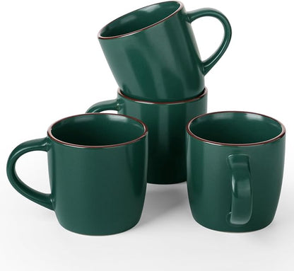 famiware Mercury Coffee Mugs 13 oz, Coffee Mugs Set of 4 by Famiware