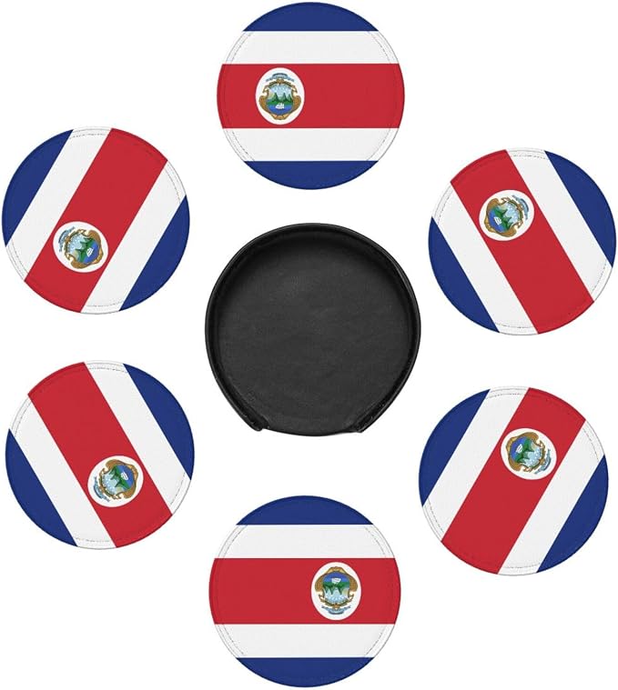 Costa Rica Flag Coasters for Drinks - Image 7
