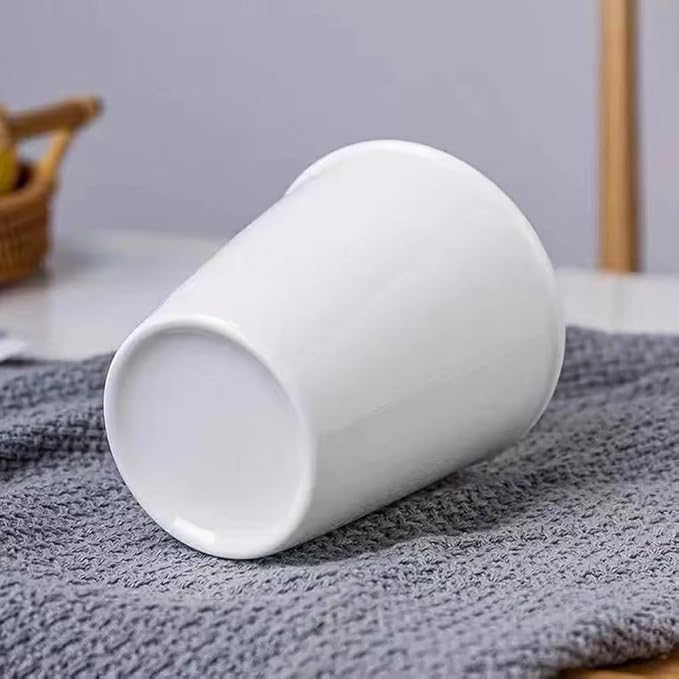 Paper Cup Design Ceramic Mug Eco-Friendly Reusable Cup, Minimalist Home & - Image 4
