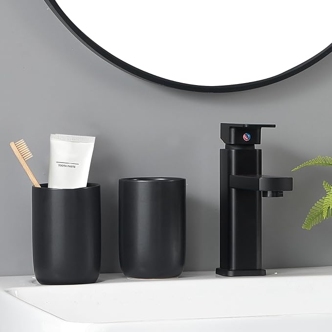Matte Black Toothbrush Holders for Bathrooms - Image 7