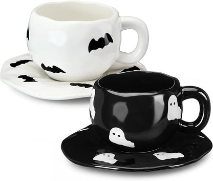 Havawish 2 Pack Halloween Ceramic Coffee Mug by Havawish