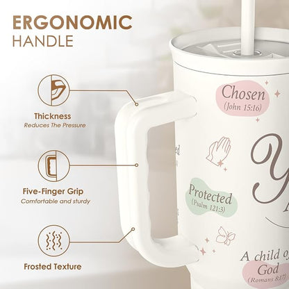 SANDJEST Christian Gift for Women – Inspiration Insulated Stainless Steel - Image 3