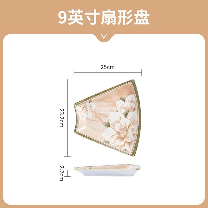 Japanese-style personalized household ceramic tableware, restaurant matching - Image 2