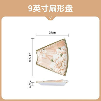 Japanese-style personalized household ceramic tableware, restaurant matching - Image 2