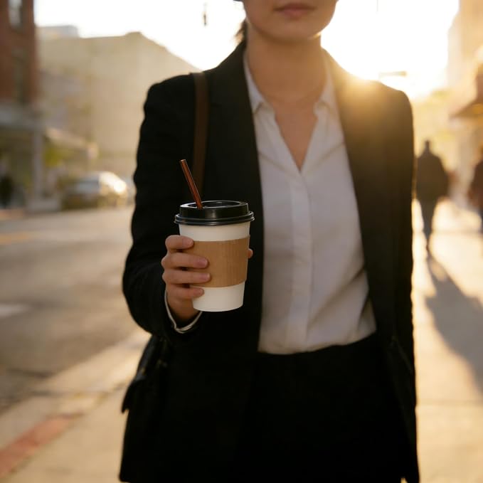 12oz Disposable Coffee Cups - Image 8