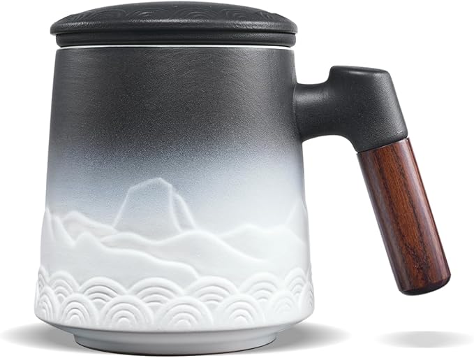 ZENS Tea Mug with Infuser and Lid by ZENSLIFESTYLE