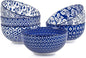 Selamica Ceramic 12 OZ Dessert Bowls Set, Ice Cream Bowls, 4.7 Inch Small Bowls by Selamica
