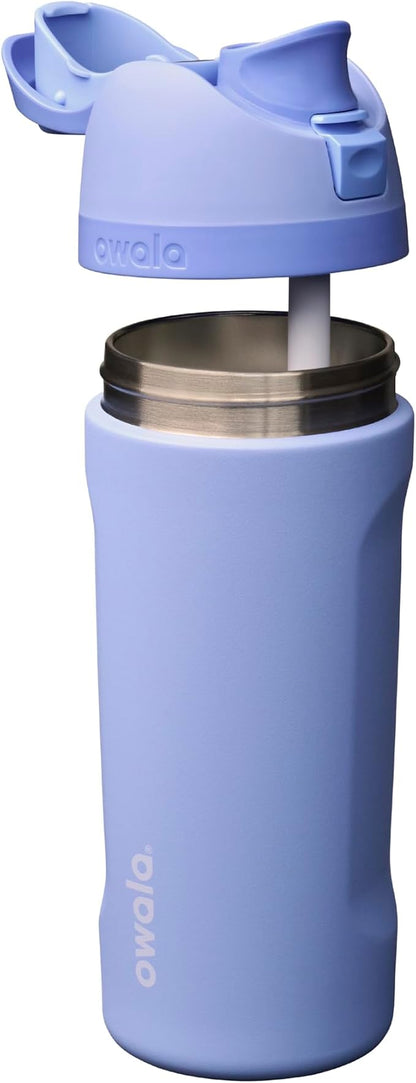 Owala FreeSip Kids Stainless Steel Water Bottle 16 oz Out of the Blue - Image 2