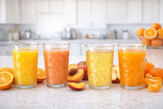 BOHEM'S Small Juice Glasses, 7 Oz, Drinking Glassware - Image 2