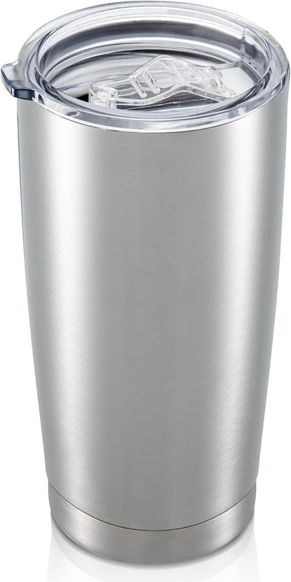 20 oz Tumbler with Lid Stainless Steel Insulated Tumblers, 1 Pack | Leak Proof by Unknown